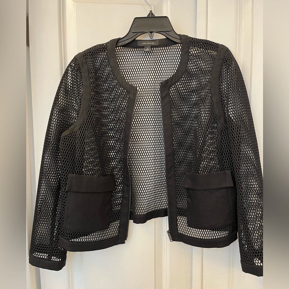 Ann Taylor Mesh Jacket